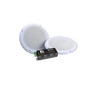 Haut-parleurs WATERPROOF Hifi 80W plafond encastrable amplifiée compatible Smartphone Google Home Bluetooth Amazon Alexa