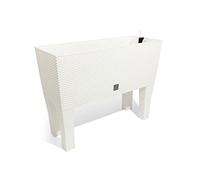 Haut pot 30 L Prosperplast Rato caisse haute en plastique en Blanc, 46 (hauteur) x 60 (largeur) x 25 (profondeur) cms