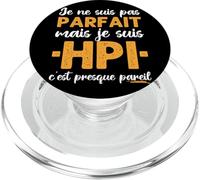 Haut Potentiel Intellectuel Humour HPI Cadeau PopSockets PopGrip pour MagSafe