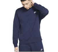 Nike BV2662-410 M NSW Club CRW BB Sweatshirt Homme Midnight Navy/White Taille 2XL