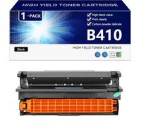Haut Rendement B410/43979102 Battre Compatible avec Puce pour OKI B410 B430 B440 MB460 MB470 MB480 Imprimantes, Capacité d'impression 25000 Pages,Black-1 Pack