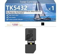 Haut Rendement TK5432 Cartouche de Toner de Remplacement pour Kyocera ECOSYS MA2100cfx MA2100cwfx PA2100cWx PA2100cX Imprimantes, Nettes et Durables,Black-1 Pack