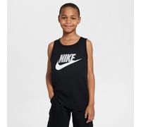 Nike Sportswear T-Shirt gris / noir / blanc, Taille 158-170