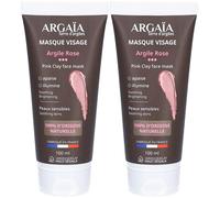 Haut Segala Argaïa Masque visage Argile Rose Masque(S) Pour Le Visage 2x100 ml