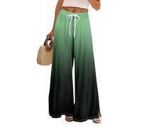 Haut Sport Femme Fitness Danse Hippie Soie Culotte Mariage Magique Elastique Push Up Cuir Sport Survetement Combinaison Bas Fuseau Cuisine Pantalon Cargo Femme Taille Haute Vert Foncé L