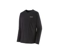 Haut technique PATAGONIA Cap Cool Merino Graphic Shirt (Heritage Header/ Black) homme XS