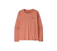 Patagonia - Women's L/S Cap Cool Daily Graphic Shirt - Haut à manches longues - M - strataspire moment pink x-dye