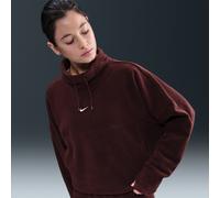 Haut Therma-FIT Nike One pour femme Burgundy Crush/Blanc L (FR 46-48)