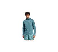 Haut thermique 1 2 zip adidas performance own the run winterized bleu homme