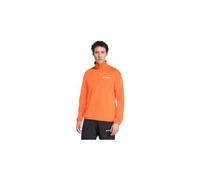 Haut thermique 1 2 zip adidas terrex multi climawarm orange homme