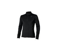 Haut thermique 1 2 zip mizuno active warmalite noir homme