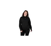 Haut thermique a capuche asics nagino run winter noir femme