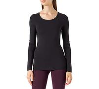 Haut Thermique Femme Maillot de Corps à Manches Longues sous-Vêtements et Col Rond Col Roulé sous-Vêtements Automne Hiver pour Sports Running