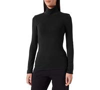 Haut Thermique Femme Maillot de Corps à Manches Longues sous-Vêtements et Col Rond Col Roulé sous-Vêtements Automne Hiver pour Sports Running