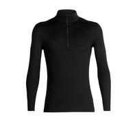 Haut thermique manches longues demi-zip Icebreaker 200 oasis Noir S