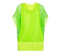 HAUT VERT FLUO DOUBLURE RÉSILLE FEMME M/L