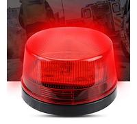 Haute 15 LED Rouge Stroboscopique D'urgence Clignotant Signal D'avertissement de Trafic Lumière Clignotante pour Lumière D'alerte Intérieure ou Utilisation de Nouveauté (24V)