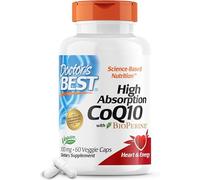 Haute Absorption CoQ10, avec BioPerine, 100 mg, 60 Caps Veggie - Doctor est le meilleur