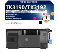 Haute Capacité TK3190 TK3192 Cartouche de Toner de Remplacement pour Kyocera ECOSYS P3050dn P3055dn P3060dn P3260dn M3860idn M3860idnf Imprimantes, Claires et Durables,Black-1 Pack