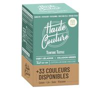 Haute Couture - Teinture Textile Tout-en-Un - Vert Celadon - 350g | Prêt à l'Emploi - Teinture Machine à Laver - Coton, Lin, Soie & Viscose - Plus de 33 Couleurs Disponibles - Intense & Durable
