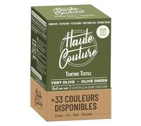 Haute Couture - Teinture Textile Tout-en-Un - Vert Olive - 350g | Prêt à l'Emploi - Teinture Machine à Laver - Coton, Lin, Soie & Viscose - Plus de 33 Couleurs Disponibles - Intense & Durable