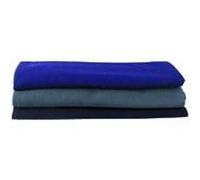 Haute Fidélité Chiffon Texturé Bleu Foncé 150 x 75