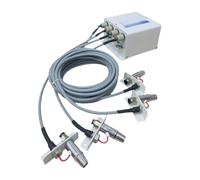 haute fréquence élimination de l'électricité statique buse d'air ionique éliminateur anti-poussière soufflant plate ventilateur pistolet à tête canard(Ion nozzle 1 drag four sets;)
