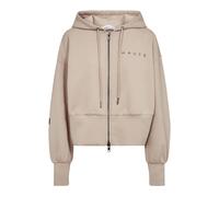 Haute L'Amitié, Femme, Sweatshirts et sweats à capuche, Beige, Taille: 36 FR Sweat à capuche zippé