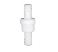 Haute performance Lot de 10/50/100 clapets anti-retour en plastique unidirectionnels de 3/4/5/7/10 mm, for pompe à air d'aquarium à diamètre égal, for gaz Accessoires DIY(100PCS,10mm White)