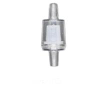 Haute performance Lot de 10/50/100 clapets anti-retour en plastique unidirectionnels de 3/4/5/7/10 mm, for pompe à air d'aquarium à diamètre égal, for gaz Accessoires DIY(10PCS,4mm Transparent)