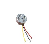 Haute performance Lot de 3, 5 ou 10 mini moteurs sans balais triphasés 18 mm, DC 7,4 V, 2750 kV, haute vitesse, arbre de 2 mm, 2S-3S BLDC Accessoires DIY(3PCS,A/B Mixed)