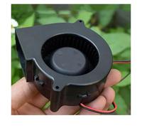 Haute performance Lot de 3, 5 ou 10 mini ventilateurs sans balais 3 W, grand volume d'air, 7530, DC 12 V, micro ventilateur Accessoires DIY(3PCS,DC12V Normal version)