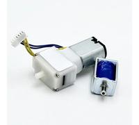 Haute performance Lot de 3, 5 ou 10 pompes à air électriques à moteur 030 CC 3 V 3,7 V + électrovanne normalement ouverte, mini purgeur de pompe à oxygène Accessoires DIY(5PCS)
