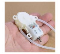 Haute performance Pompe doseuse péristaltique à moteur 130, 3/5/10 pièces, DC 3 V-5 V, petite pompe à eau à amorçage automatique, à aspiration liquide et à sens réversible Accessoires DIY(10pcs)