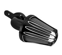Haute perméabilité Filtre d'admission d'air pour moto, compatible avec Harley Sportster XL 883 Touring Road King Electra Street Glide Softail Fat Bob Dyna(Air Cleaner D)