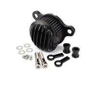 Haute perméabilité Kit de filtre à air d'admission pour moto, compatible avec Harley Sportster XL883 XL1200C 48 72 Forty Eight Seventy Two 91-2024(All black)