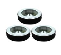 Haute perméabilité Lot de 3 filtres à air pour Honda 17210-Z6L-010 GX630 GX630R GX630RH GX660 GX660R GX660RH GX690 GX690R GX690RH EB10000