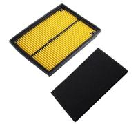 Haute perméabilité Préfiltre à air pour moteurs GX610, GX620, GX670, 18HP, 20HP, 24HP, GX610KS, GX620K1, remplace 17210-ZJ1-840 et 17210-ZJ1-841 Structure interne métallique