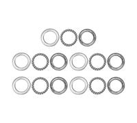 Haute précision pour des boîtes de vitesse à vitesse réduite de vérins verticaux de pompes Roulements à billes de poussée industriels 5Pcs Heavy Duty Steel Plan Axial Load Bearings (51112)