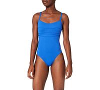 Haute pression A1001 - Maillot de bain une pièce - Uni - Femme - Bleu (Bleu Roy), 44 (Taille faricant: 44)