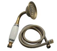 Haute Pression Douchette à Main Traditionnel Rétro Style et tuyau de 1,5 m (Cuivre antique)