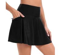 Haute Pression Fille Jupe Uni Vêtement Couvrant De Maillot Bain, Noir, 4 Ans EU