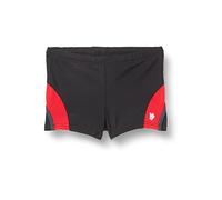 Haute pression Garçon B20 Maillot de bain, Noir/Gris/Rouge, 14 ans EU