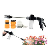 haute pression pour tuyau - de tuyau haute pression pour jardin, pulvérisation précise réglable pour arrosage, pelouse, nettoyage de voiture