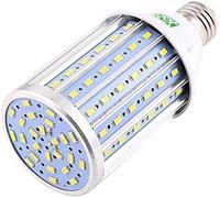 Haute puissance et lampe de jardin Lampe for l'industrie minière courant constant 10W-60W LED haute luminosité de maïs lampe d'appareils d'éclairage (5 Pack)(Bianco,50w)