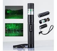 Haute Puissance Vert Pointeur Laser 532nm 5 mW 303 Laser Stylo Puissant Lazer pointeur Avec Étoilé Tête Allumette Réglable longueur