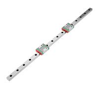 Haute Qualité 1pc 400mm MGN12 Miniature Linéaire Rail Guide Rail 12mm Largeur + 2pcs MGN12B Glisser Blocs