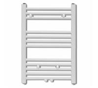 （Haute qualité）Blanc Radiateur sèche-serviettes vertical de salle de bain 500x764 mm Poids 6.5 Kg_997684