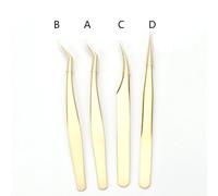 Haute Qualité Cils Pince À Épiler Ultra Fine Pointe Améliorer Pour 3d 6d Cils Extensions Pince À Épiler Profession Russe Cils Pincette