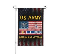 Haute Qualité Drapeau De Camion 30X45Cm Colonel Vétéran De La Guerre De Corée Welcome Drapeau De Jardin Décoratif Drapeaux De Cour Pour Cour, Fête, Extérieur